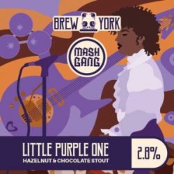 Brew York x Mash Gang  The Little Purple One  2.8% - The Black Toad