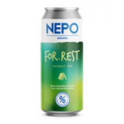 Browar Nepomucen: For.rest - puszka 500 ml - Piwne Mosty - Stu Mostow