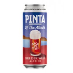 Browar PINTA: Bar der Welt - puszka 500ml - Piwne Mosty - Stu Mostow