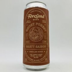 Foreland Ghost Forest Brett Saison Can - Bottleworks