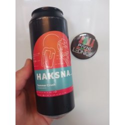 Haksna Summer Crush 4%10° 0,5l - Pivní lednice