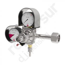 Regulador de presión CO2 simple antirretorno espiga - Reyvarsur