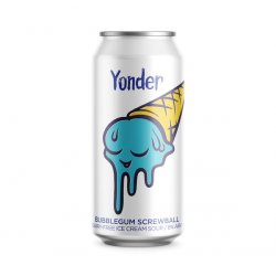 Yonder - Bubblegum Screwball - 6% Ice Cream Sour - 440ml can - The Triangle