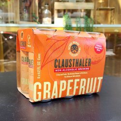 Clausthaler — Grapefruit Malt Beverage, 6-pack, 11.2oz cans - Minus Moonshine