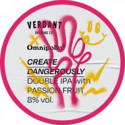 Verdant Brewing Co Create Dangerously