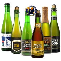 GUEUZE TASTING PACK 6x37,5cl - BelgianShop