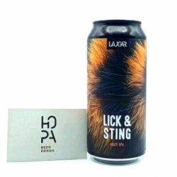 LAUGAR Lick & Sting Lata 44cl - Hopa Beer Denda