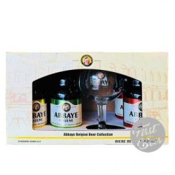 Hộp Quà Bia Abbaye  6 Chai 330ml & 1 Ly - First Beer – Bia Nhập Khẩu Giá Sỉ