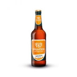 Bauhöfer Hefeweizen hell 0,5 ltr - 9 Flaschen - Biershop Baden-Württemberg