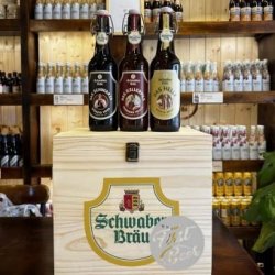 Hộp Quà Bia Schwaben Bräu – Chai 500ml – Thùng 12 Chai - First Beer – Bia Nhập Khẩu Giá Sỉ