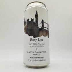 Kings & DaughtersEx Novo Rosy Lea Early Gray + Vanilla Hazy IPA Can - Bottleworks