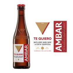 Pack Te quiero incluso más que a esta cerveza  Cervezas Ambar - Ambar