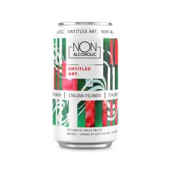 Untitled Art — NA Italian Pilsner, 6-pack of 12 oz cans - Minus Moonshine