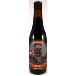 100 Watt Brewery ~ 400 Volt Bulleit Bourbon BA 33cl - Hetbiermoment.nl