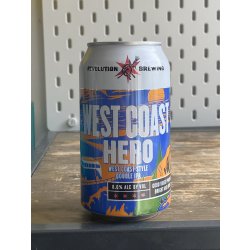 Revolution Brewing West Coast Hero Revolution Brewing West Coast Hero