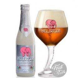 Bia Delirium Argentum 7.0% – Chai 330ml – Thùng 24 chai - First Beer – Bia Nhập Khẩu Giá Sỉ