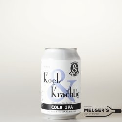 De Molen  Koel & Krachtig Cold IPA 33cl Blik - Melgers