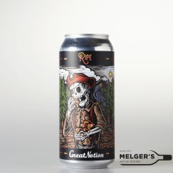 Great Notion  Ripe IPA New England IPA 47,3cl Blik - Melgers