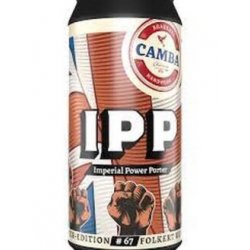 Camba Brauerei Braumeister Edition #67  IPP Imperial Power Porter  0.44 Liter Dose - Alehub