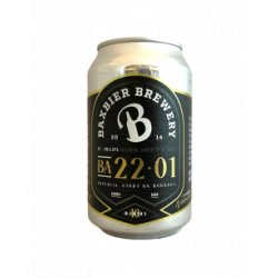 Baxbier - BA22.01 St. Philips Barrel Society & Club 33 cl - Bieronomy