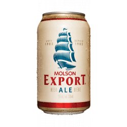 Molson Export Ale 5% - 6 x 35,5 cl Dose - Pepillo