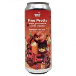 Magic Road  Free Pretty Peach, Passionfruit & White Chocolate 50cl - Beermacia