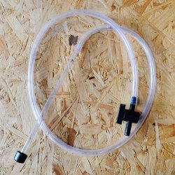 Syphon - Fast Flow With Tap and Sediment Trap - 145cm Long - Small - Brewbitz Homebrew Shop