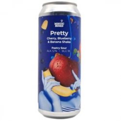 Magic Road  Pretty Cherry Blueberry & Banana Shake 50cl - Beermacia