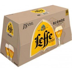 Leffe BiÃre blonde 6.6% 18 x 25 cl 6.6%vol. - Selfdrinks