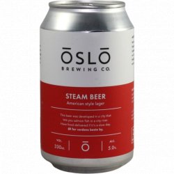 Oslo Brewing Company -                                              Steam Beer - Just in Beer