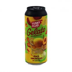 Funky Fluid Gelato: Peach Limoncello