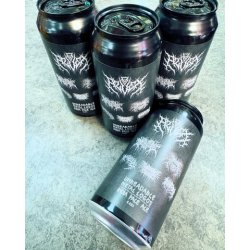 Azvex Brewing Company Unreadable Metal Logos