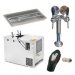 Pack preinstalado enfriador AS - 110 INOX Tropical NEW + columna con 2 grifos + bandeja encastrada 