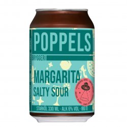 Popples- Margarita Sour 4.5% ABV 330ml Can - Martins Off Licence