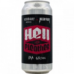 Verdant  Hell For Pleather - Rebel Beer Cans