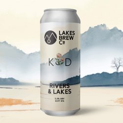 Lakes Brew Co, Rivers & Lakes, IPA, 5.3%, 440ml - The Epicurean