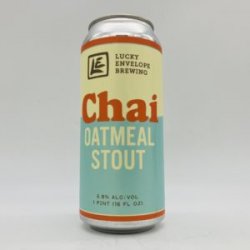 Lucky Envelope Chai Oatmeal Stout Can - Bottleworks