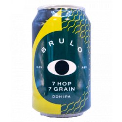 BRULO  7 Hop 7 Grain  DDH IPA - Alcoholvrij Bierhuis