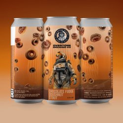 New Bristol 1ST STOUT OF XMAS: Chocolate Fudge Doughnut Stout 6.5% 440ML - New Bristol Brewery