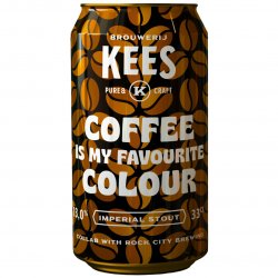 Brouwerij Kees - Coffee Is My Favourite Colour - Left Field Beer