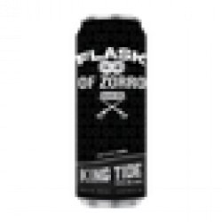 King Tide Flask Of Zorro Black IPA 440ml Can - Beer Cartel