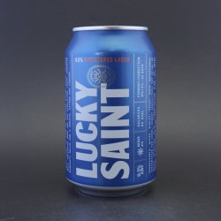 Lucky Saint - Unfiltered Lager - 0.5% (330ml) - Ghost Whale