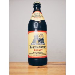 Zehendner: Mönchsambacher Export - Gott erhalt’s Bierladen