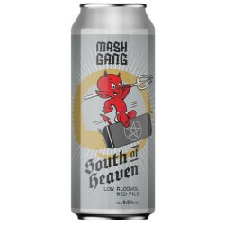 Mash Gang South of Heaven Red Pilsner Lager Alcohol Free 440ml (0.5%) - Indiebeer