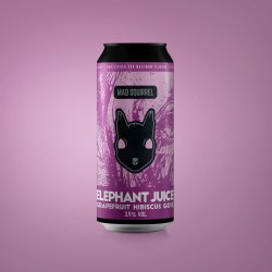 Mad Squirrel Elephant Juice - Grapefruit Hibiscus Gose - Mad Squirrel