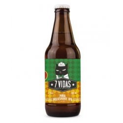 Cerveza 7 Vidas Piña Milkshake IPA - Cerveza 7 Vidas