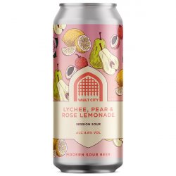 Vault City Brewing Lychee, Pear & Rose Lemonade Session Sour