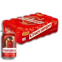 Cerveza Cruzcampo Pilsen 33 CL Lata 24 UD. - Bebo Online