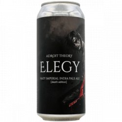 Adroit Theory  Elegy [death Edition] Ghost 1554 - Rebel Beer Cans