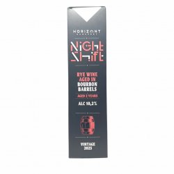Horizont Night Shift 2023 Rye Wine Aged  0,33L - Beerselection